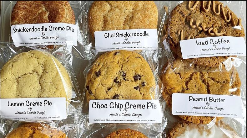 Packages of vegan cookies. (Courtesy of Jamie Dennis)