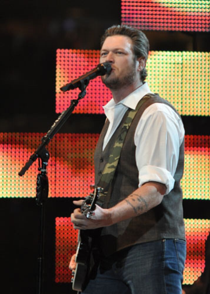Blake Shelton at Rodeo Houston