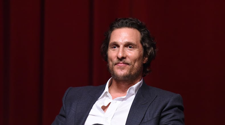 LOS ANGELES, CA - NOVEMBER 09: Actor Matthew McConaughey speaks during a Q&A at TWC-Dimension Celebrates The Cast And Filmmakers Of 'Gold' on November 9, 2016 in Los Angeles, California. (Photo by Vivien Killilea/Getty Images for TWC-Dimension)