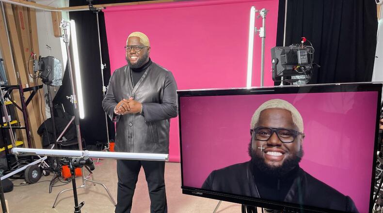 Roy Broderick Jr., president and CEO of Authentique Agency, at work. 
Courtesy of Authentique Agency.