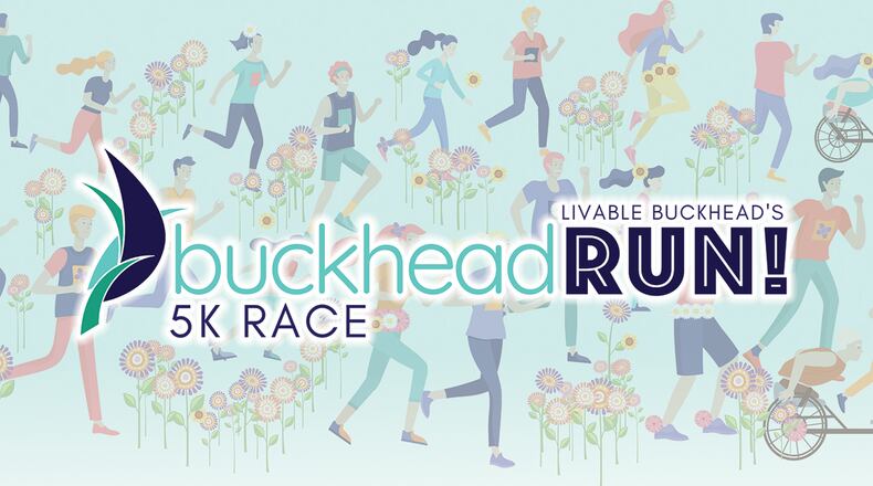 Livable Buckhead’s fifth annual 5K returns on April 29 in the middle of the Buckhead Village District’s Bodacious Blooms Festival from April 27-30. (Courtesy of Livable Buckhead)