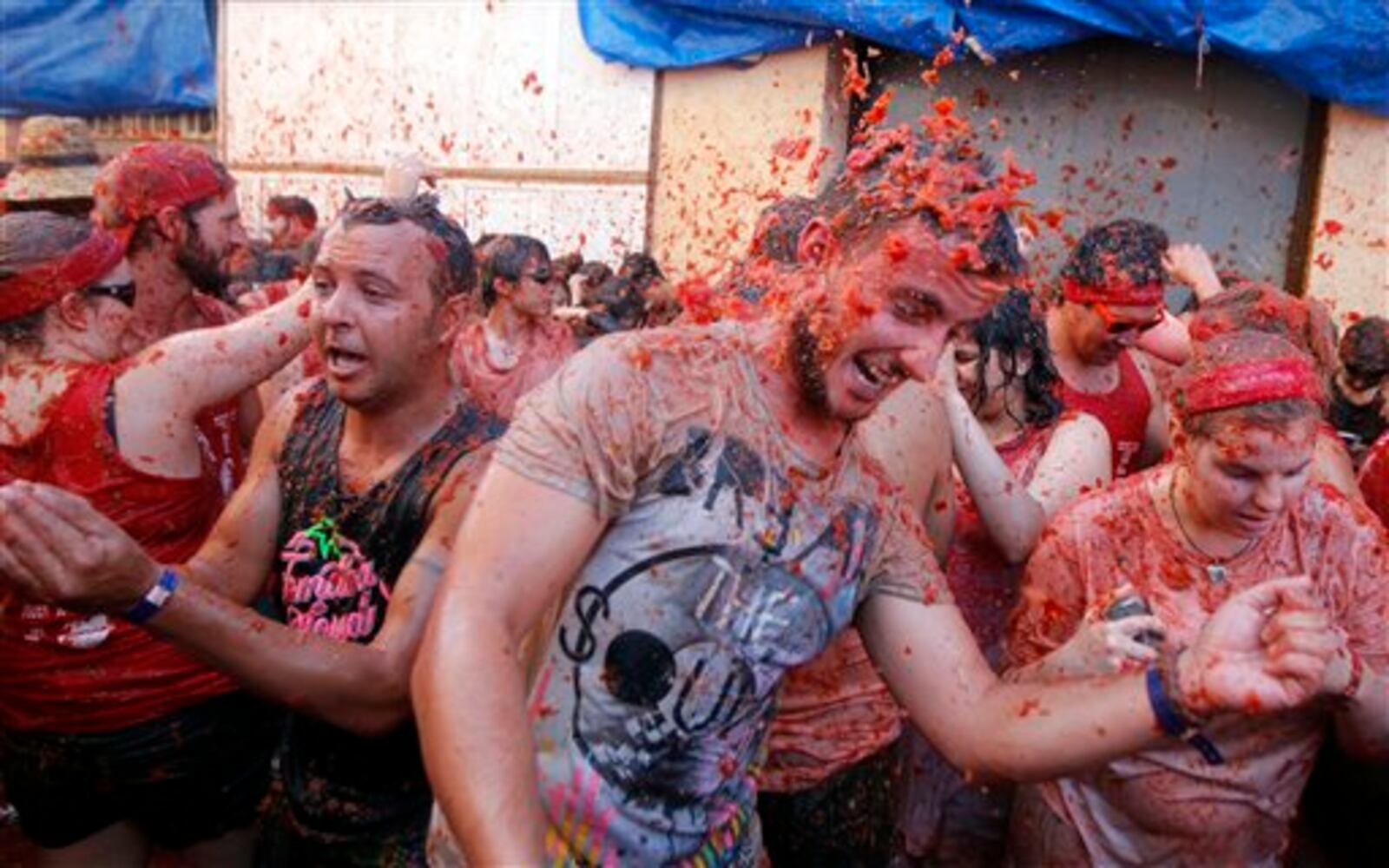 Spain Tomato Fight