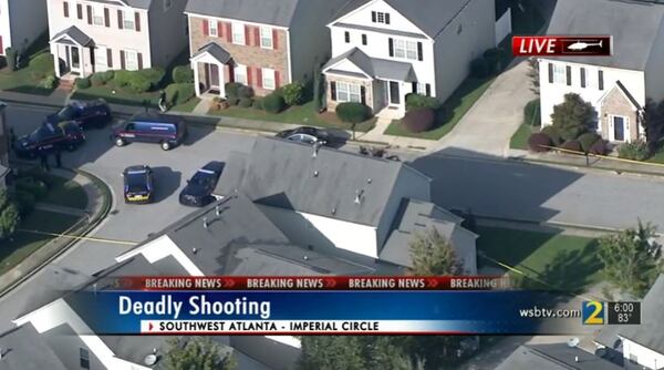 The shooting happened in the 3100 block of Imperial Circle around 4 p.m.