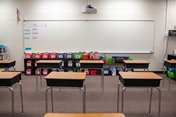 Experts disagree about whether school-level COVID-19 case counts are subject to public disclosure.. (REBECCA WRIGHT FOR THE ATLANTA JOURNAL-CONSTITUTION)