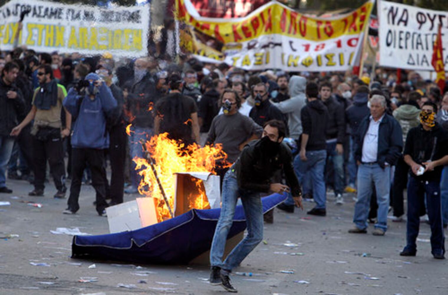 Riots in Greece