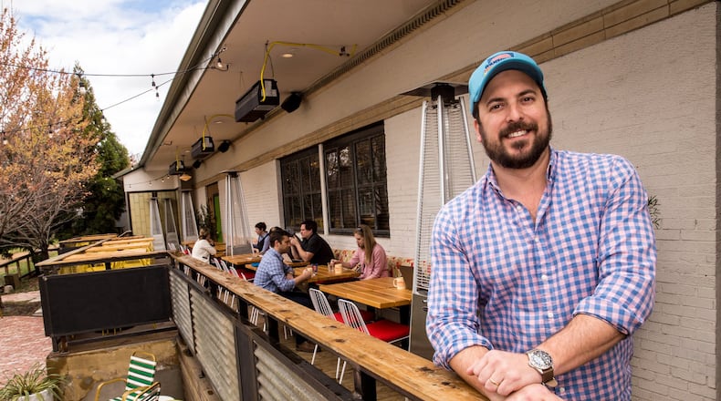 Muchacho owner Michael Lenox finds that being outdoors enhances the dining experience. (Jenni Girtman/Atlanta Event Photography)