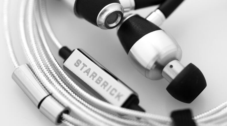 The new Starbrick Be4 earbuds are made with beryllium. (Handout/TNS)