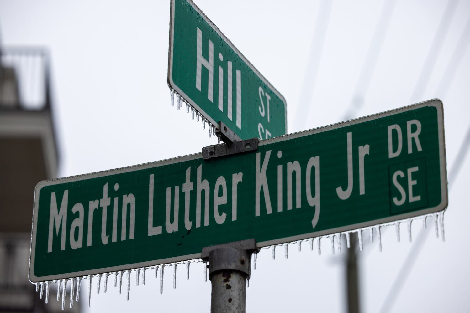 First wave of ice storm in Georgia tapers off, but more to come