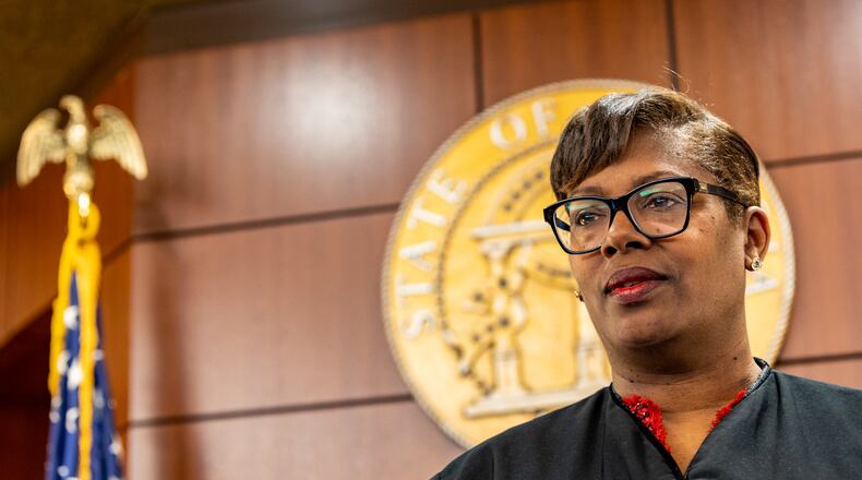 Judge Angela Brown is the first African American woman elected to the Cobb County Superior Court.