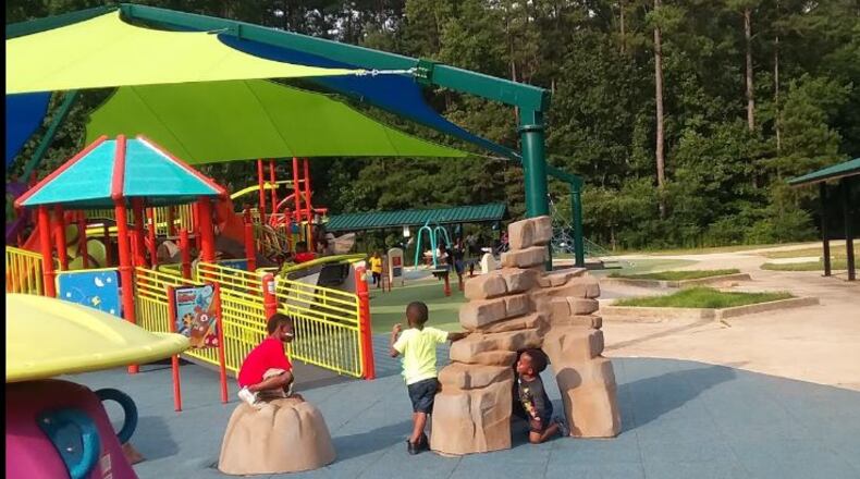 Wade Walker Park has undergone improvements to play areas. CONTRIBUTED