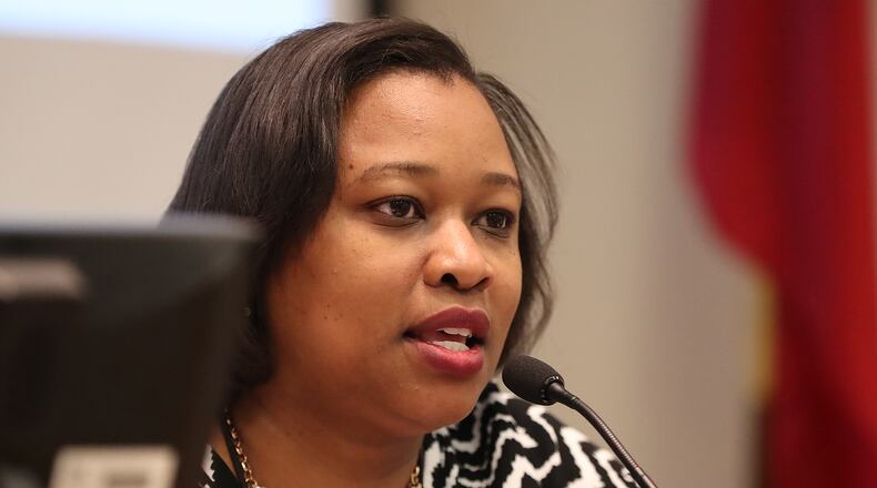 City of South Fulton Councilwoman Helen Zenobia Willis accused fellow Councilwoman Rosie Jackson of threatening her with a Taser. Curtis Compton/ccompton@ajc.com AJC FILE PHOTO