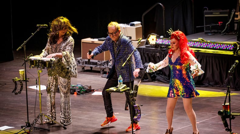 Three of the original B-52s members performed at the Classic Center Theater in Athens on Tuesday, January 10, 2023, for the final concert of the last tour the band plans to ever do. The group plans to do one-off concerts and has several dates set later this year in Las Vegas. (John Boydston)