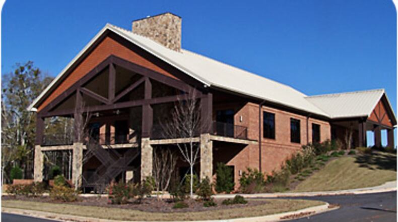 The Locust Grove Event Center is next to the site of a proposed new residential development.