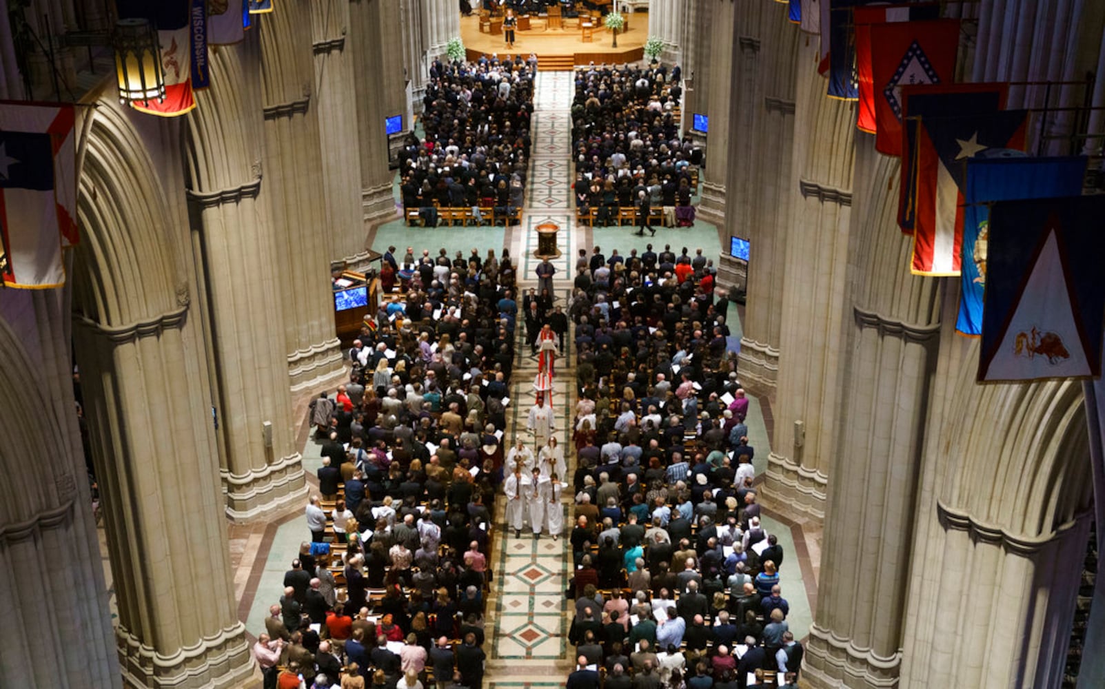 Photos: Matthew Shepard interred at National Cathedral