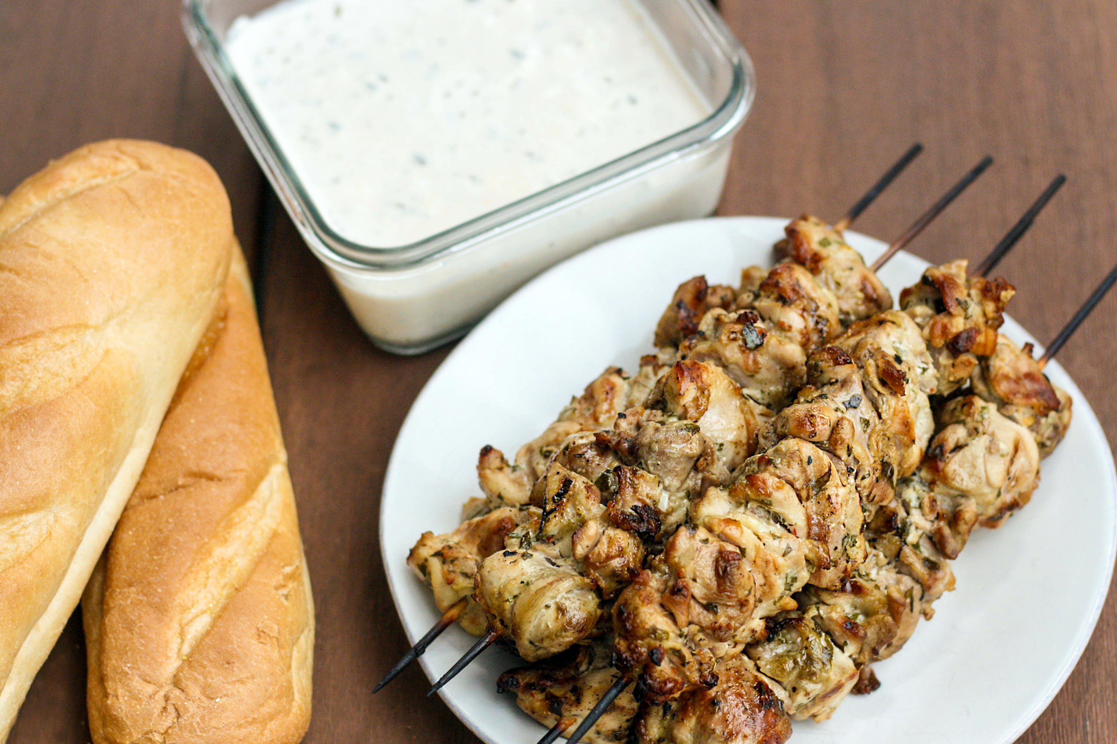 The Ticonderoga Club kitchen works magic on the grill, from chicken skewers to a lovely lamb burger.
(Courtesy of Bart Sasso)