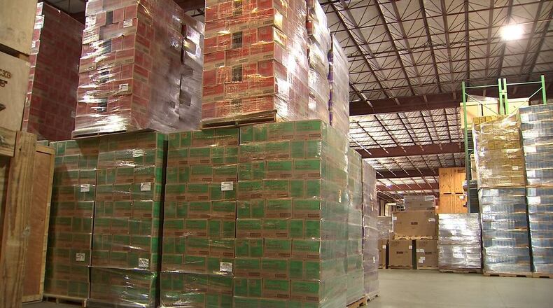 Millions of dollars of unsold Girl Scouts cookies stacked up in metro Atlanta warehouse