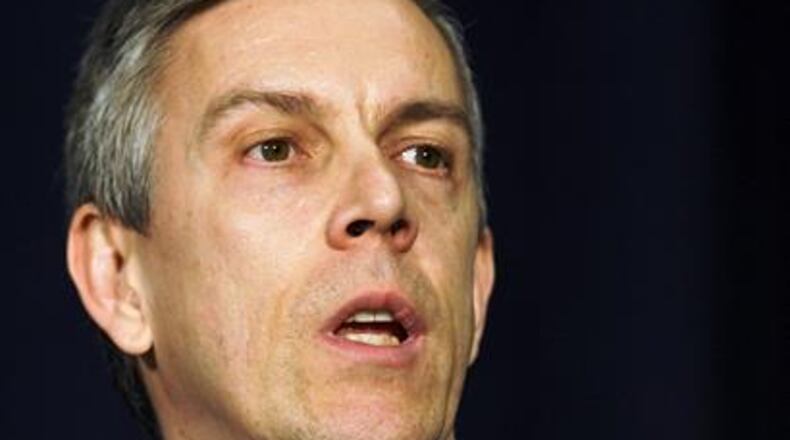 Former U.S. Education Secretary Arne Duncan says colleges of education need to raise standards. (AJC File)