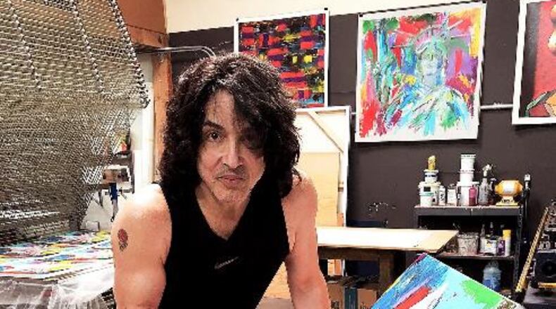 Paul Stanley at work.