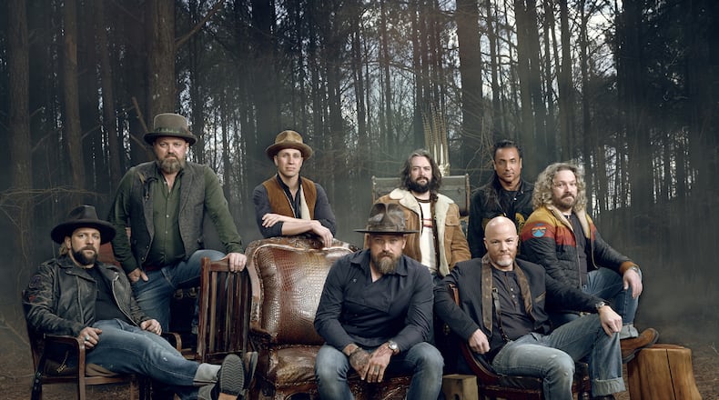 The Zac Brown Band was scheduled to play Truist Park in August, but have canceled their slate of 2020 dates. Photo: Diego Pernía