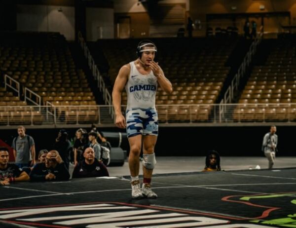 Ryder Wilder is a three-time state champion from Camden County High School. He will try to become the 50th wrestler in GHSA history to win four state titles. (Courtesy Ryder Wilder)