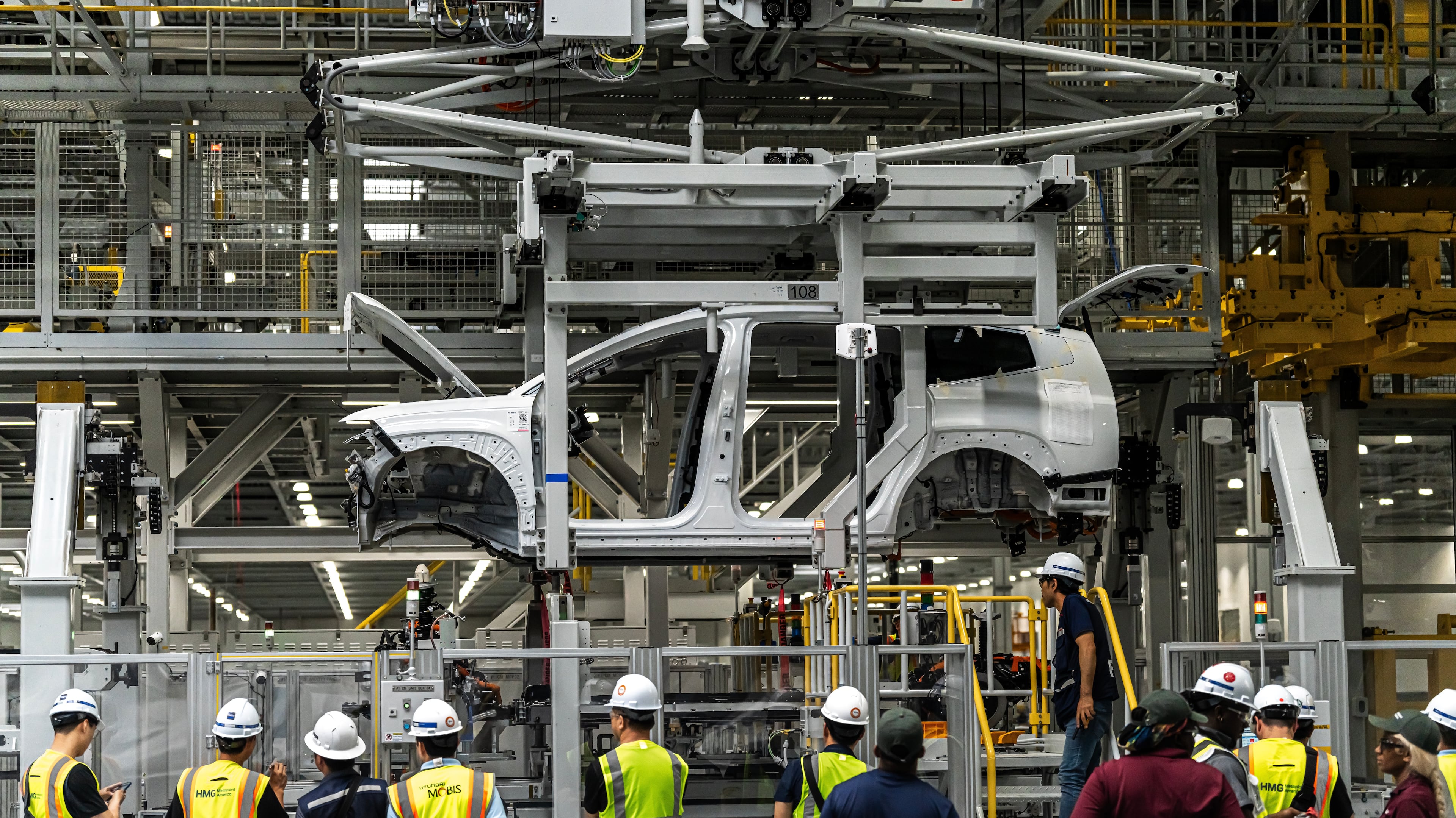 The Hyundai Metaplant in Ellabell is the manufacturing home for the Ioniq 9, the South Korean automaker's latest all electric vehicle. (Courtesy of Hyundai Motor Group)