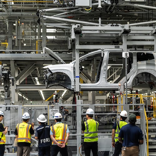 The Hyundai Metaplant in Ellabell is the manufacturing home for the Ioniq 9, the South Korean automaker's latest all electric vehicle. (Courtesy of Hyundai Motor Group)