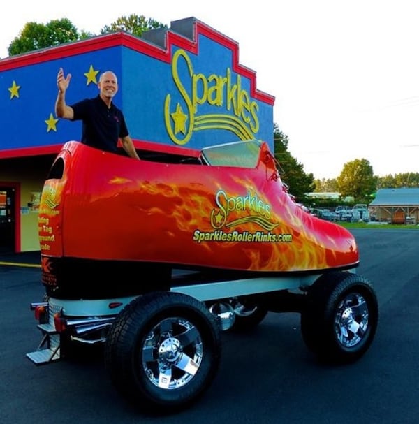 Jeff Couey, whose family entered the roller skating rink business in 1959, owns Sparkles in Kennesaw and Hiram. Sparkles, which has multiple locations, is one of more than a dozen rinks in metro Atlanta. (Courtesy)