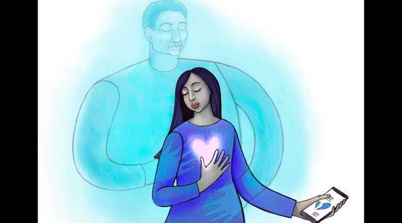 For Kitsy Rose, a romantic connection ends with a text and the realization that she was holding on to her Dad by holding on to a relationship that no longer worked.