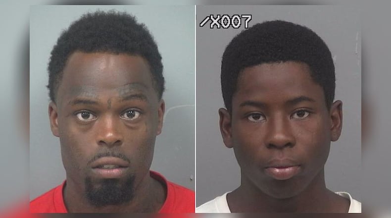 Jevon Wilson (left), Tylor Nellon