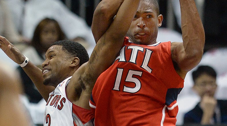 Al Horford appeared in 29 games for the Hawks this season before suffering the injury Dec. 26 in Cleveland.