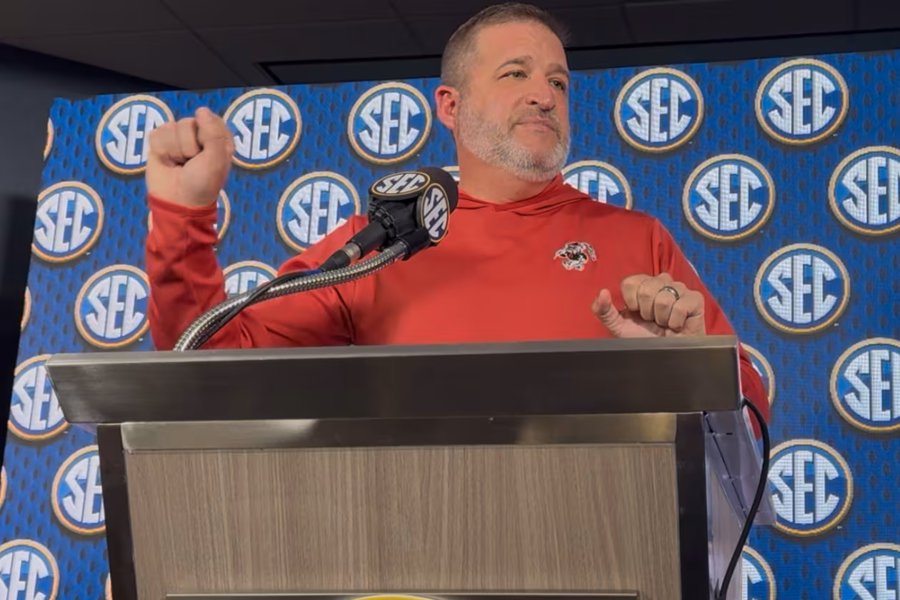 Georgia athletic director Josh Brooks said the CFP Selection Committee should take immediate note of the league moving to a nine-game schedule, with the SEC's difficulty reflected in the rankings. (Mike Griffith/AJC)