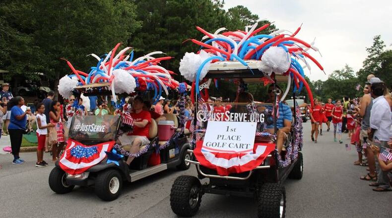 Peachtree City residents can begin registering for the July 4 parade on May 15; all other Fayette County entrants can register starting May 22. Courtesy Peachtree City
