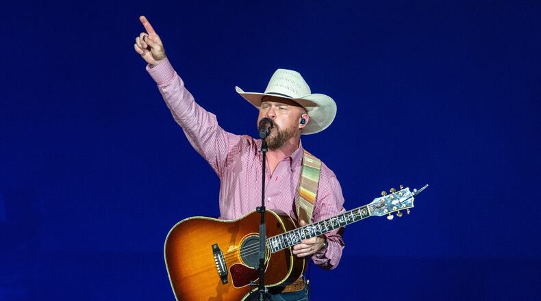 FILE - Cody Johnson performs at the Braves Country Fest in Atlanta on June 13, 2026. (Photo by Paul R. Giunta/Invision/AP, File)