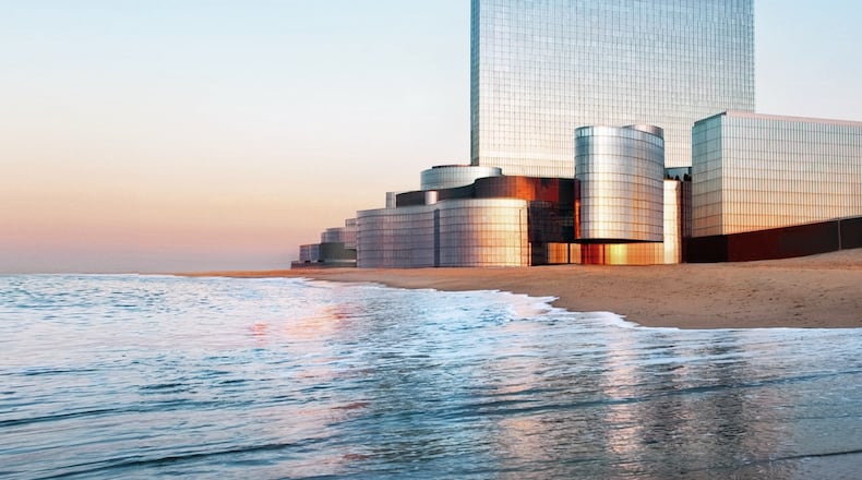 A beachside view of Ocean Resort and Casino in Atlantic City. Contributed