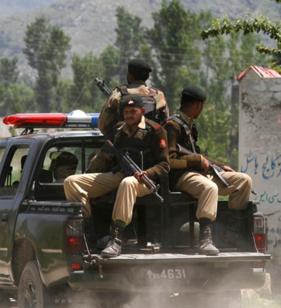 Osama bin Laden's hideout in Pakistan