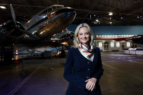 Alicia Tillman became Delta Air Lines’ chief marketing officer in 2023. (Miguel Martinez/AJC)