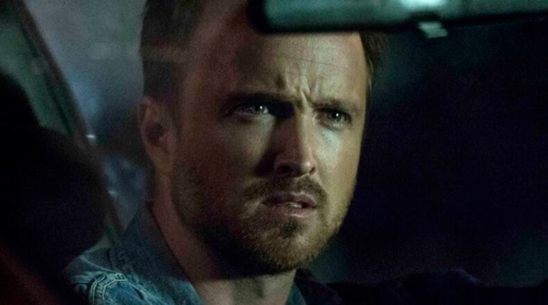 Aaron Paul stars in a new Hulu series "The Path" on March 30. CREDIT: Hulu