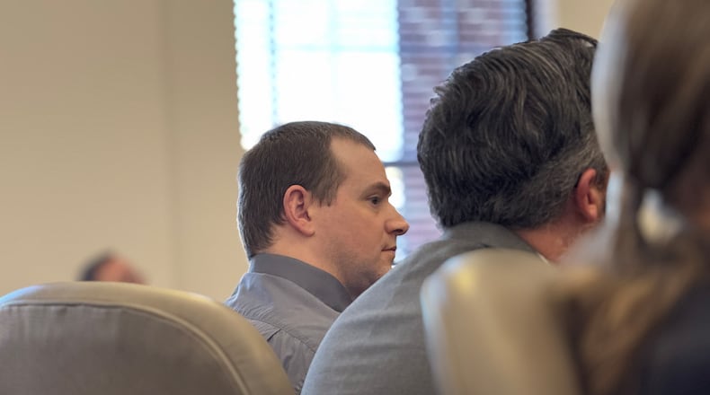 Ronnie Adrian "Jay" Towns, 38, pleaded guilty to murder charges Monday in Telfair County Superior Court in the January 2015 shooting deaths of husband and wife Elrey “Bud” Runion, 69, and June Runion, 66, of Marietta. (Joe Kovac Jr. / AJC)