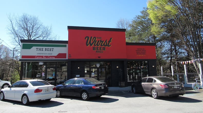 The Best Sandwich Shop and the Wurst Beer Hall on Ponce de Leon Avenue in Atlanta. / Courtesy of the Best Sandwich Shop