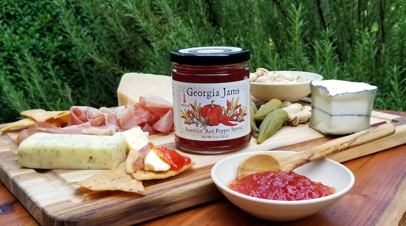 Ramblin’ Red Pepper Spread from Georgia Jams