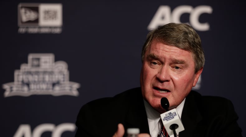 John Swofford is well into his second decade as Atlantic Coast Conference Commissioner.