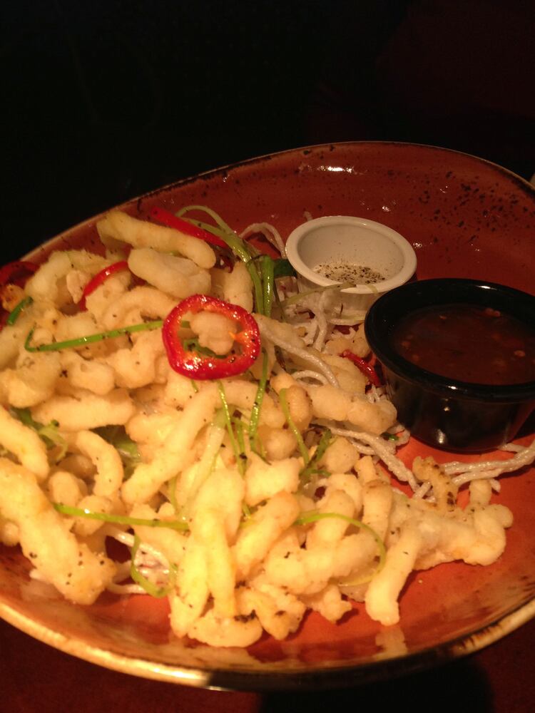Fried calamari at P. F. Chang's