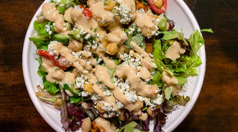 The tahini cucumber feta flavor combination at Gusto is one of the most consistent, and tastiest, Mediterranean salads in town.