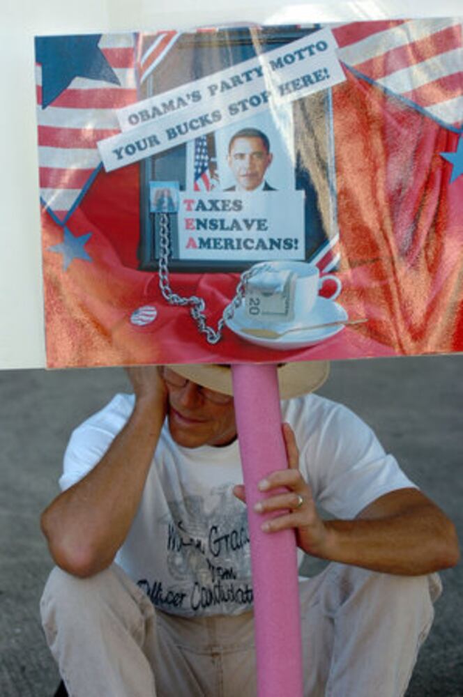 July 4 tax protest in Atlanta