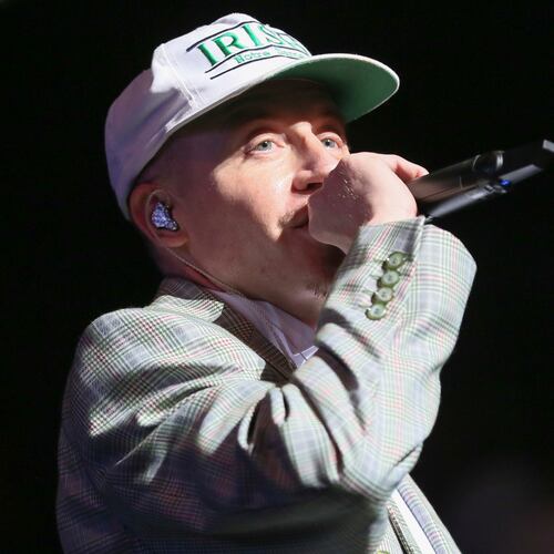 FILE - Macklemore performs at Austin City Limits Live at the Moody Theater during the South by Southwest Music Festival, March 17, 2023, in Austin, Texas. (Photo by Jack Plunkett/Invision/AP, File)