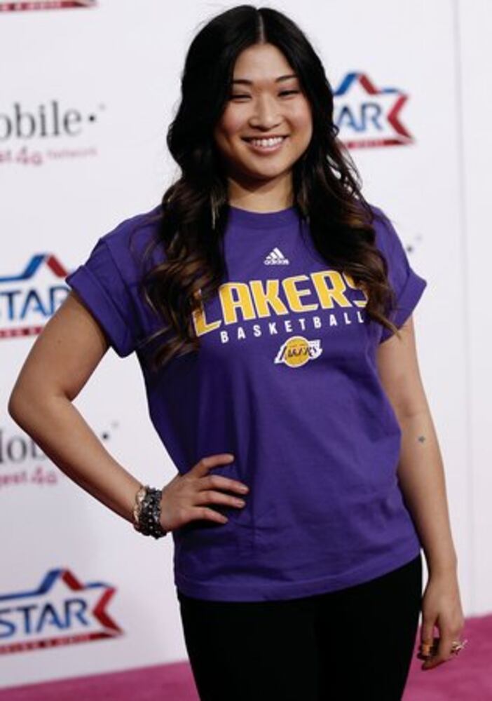 Celebrities turn out for NBA All-Star Game