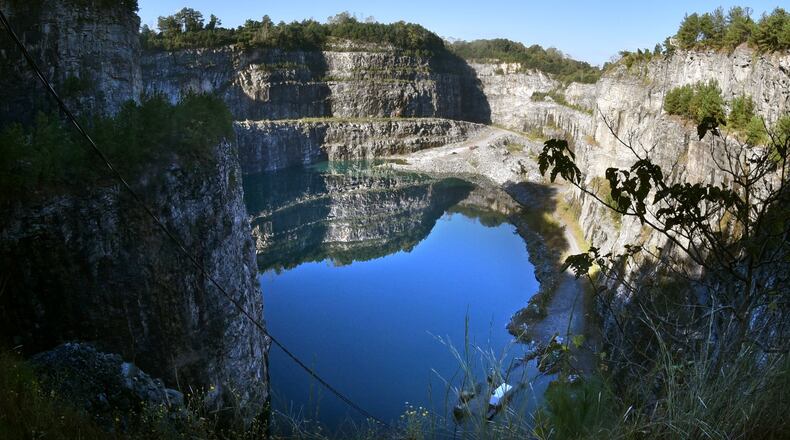 Atlanta’s Department of Watershed Management is launching a water supply program that will provide a minimum of 30 days of raw water by tunneling almost five miles between a quarry, the Hemphill Water Treatment Facility and the Chattahoochee River. HYOSUB SHIN / HSHIN@AJC.COM AJC 2015 File Photo