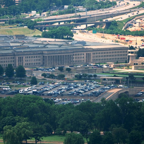 The Pentagon is pictured in Washington, Thursday, June 11, 2026. (AP Photo/Julia Demaree Nikhinson)