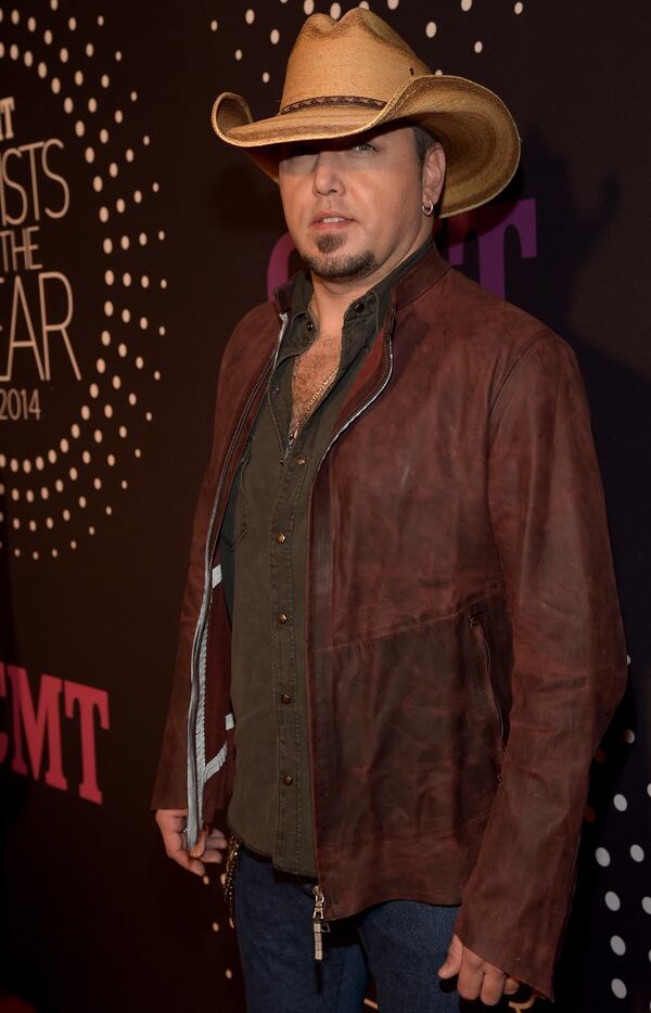 NASHVILLE, TN - DECEMBER 02: Jason Aldean attends the 2014 CMT Artists Of The Year at the Schermerhorn Symphony Center on December 2, 2014 in Nashville, Tennessee. (Photo by Rick Diamond/Getty Images for CMT) NASHVILLE, TN - DECEMBER 02: Jason Aldean attends the 2014 CMT Artists Of The Year at the Schermerhorn Symphony Center on December 2, 2014 in Nashville, Tennessee. (Photo by Rick Diamond/Getty Images for CMT)