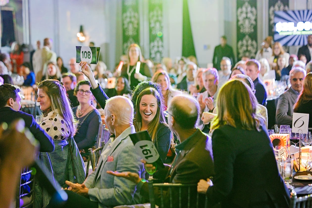 After months of planning, WABE held its first “Acts for Facts” event on Wednesday, March 25, 2026, in Atlanta, which drew hundreds of attendees. (Courtesy of WABE)